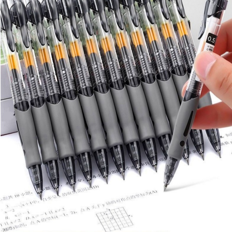 Scrapbooking - 13/30 stuks intrekbare gelpennen set zwart/rood/blauw