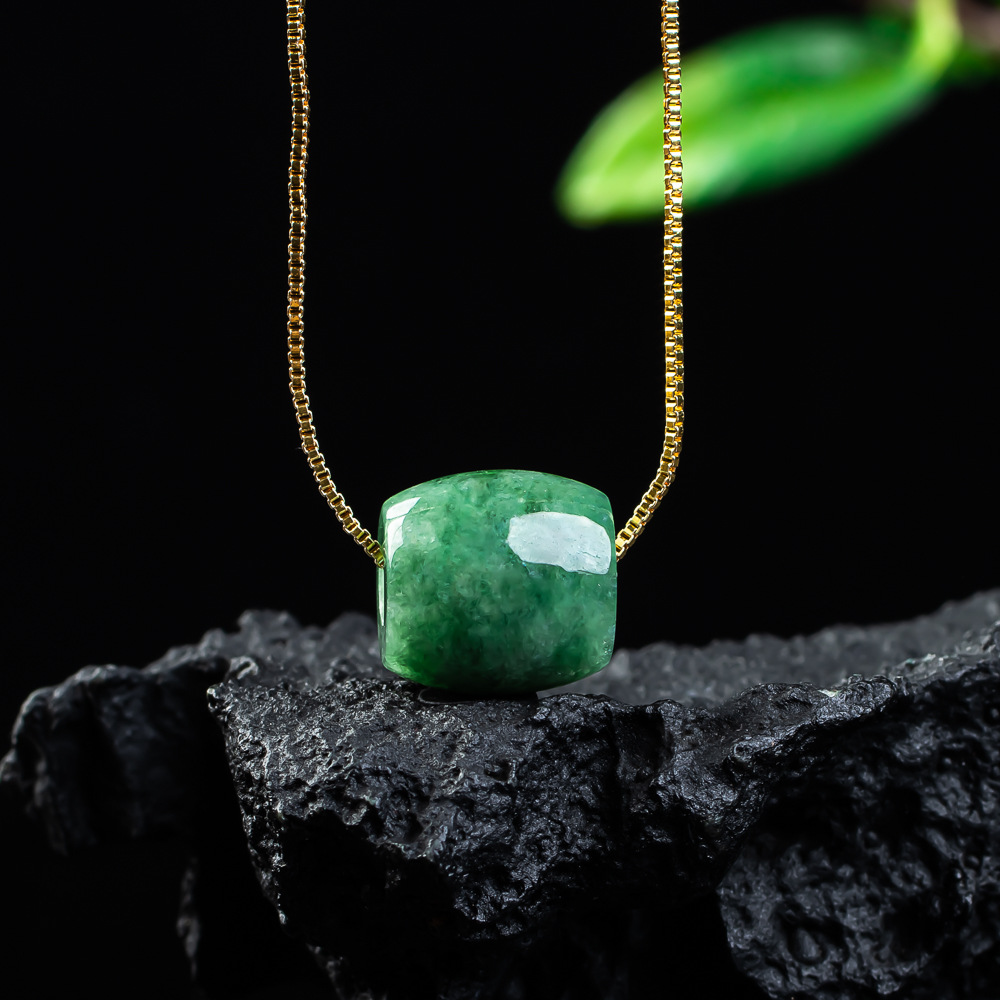 Beading - Natuurlijke echte jade kraal hanger Myanmar