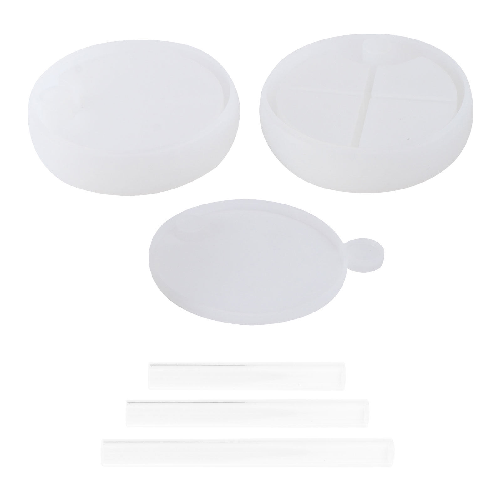 6-delige siliconen epoxyhars m - Silicone Epoxy Resin Molds Set recensie en prijs