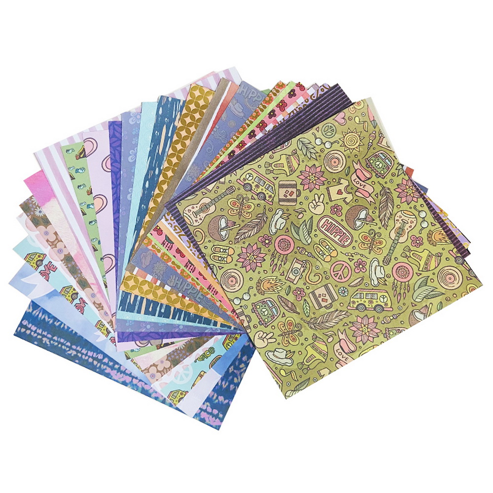 Creatief Pad 1960's Vintage Bl - Vintage Junk Journal Scrapbooking Paper recensie en prijs