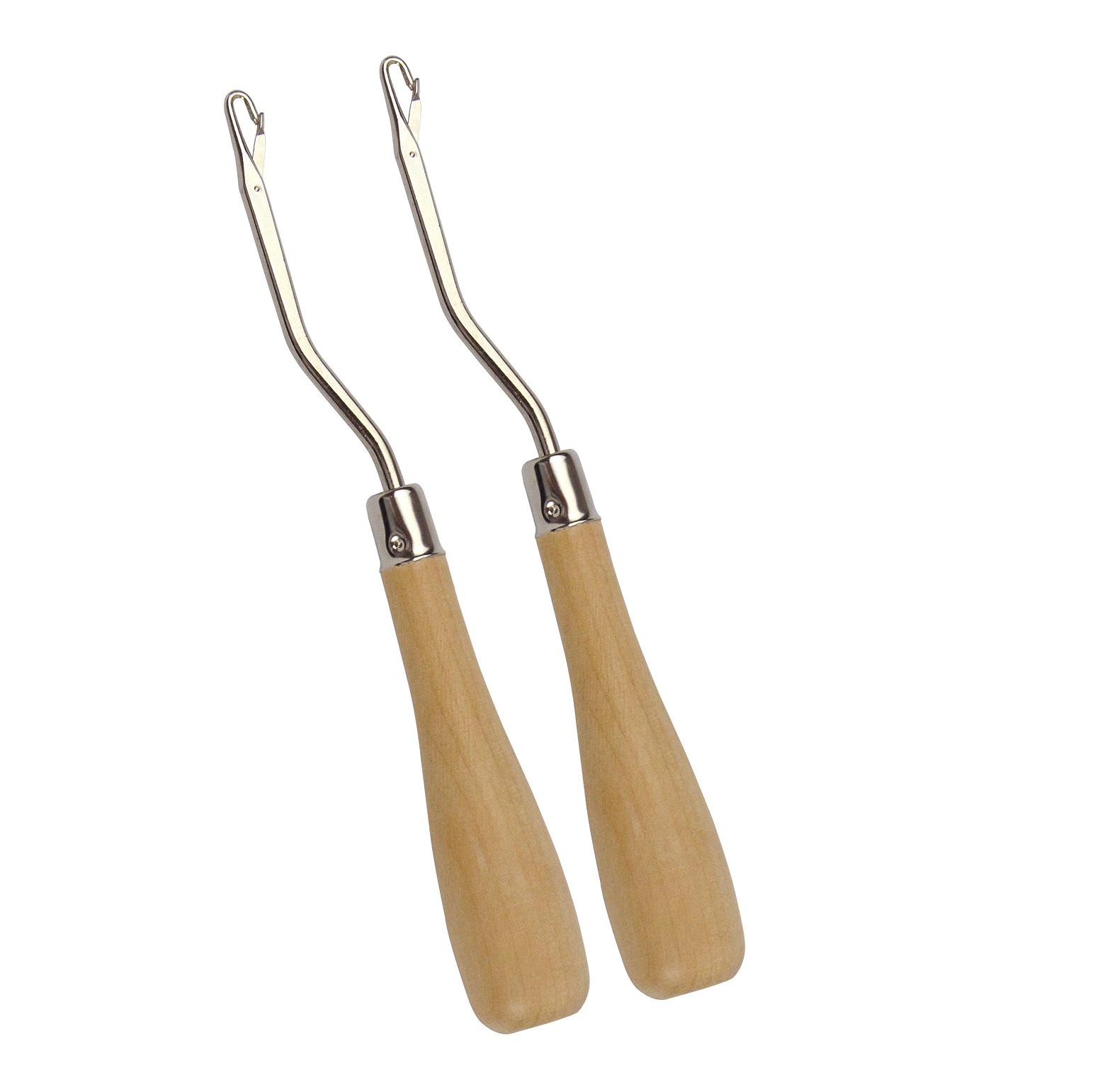 2 Stuks Latch Haaknaald Naald  - Wooden Crochet Hooks Ergonomic Handle recensie en prijs