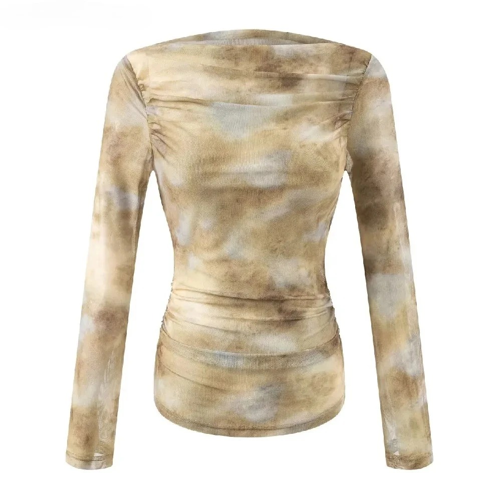 2025 Sexy Tie-Dye Print Gerimp - Embroidery recensie en prijs