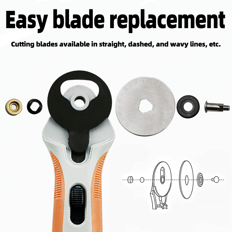 45 mm roterende snijder, rolme - Rotary Cutter For Fabric 45Mm recensie en prijs