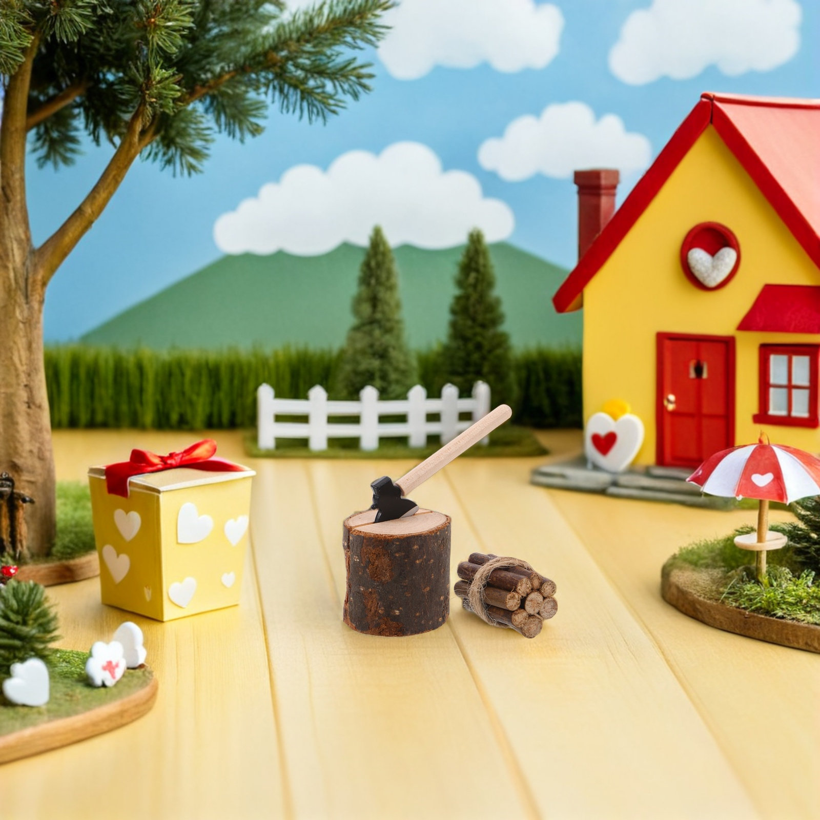 Miniatuurhoutset met hakgereed - Craft Tools recensie en prijs